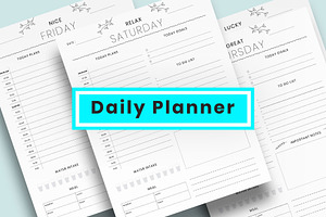 Ultimate Daily Planner Sheet