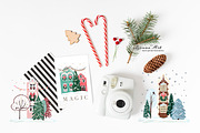 Christmas Magic Clip Art Collection, a Seasonal Illustration by Leonaa art (Thumbnail 11 of 11)