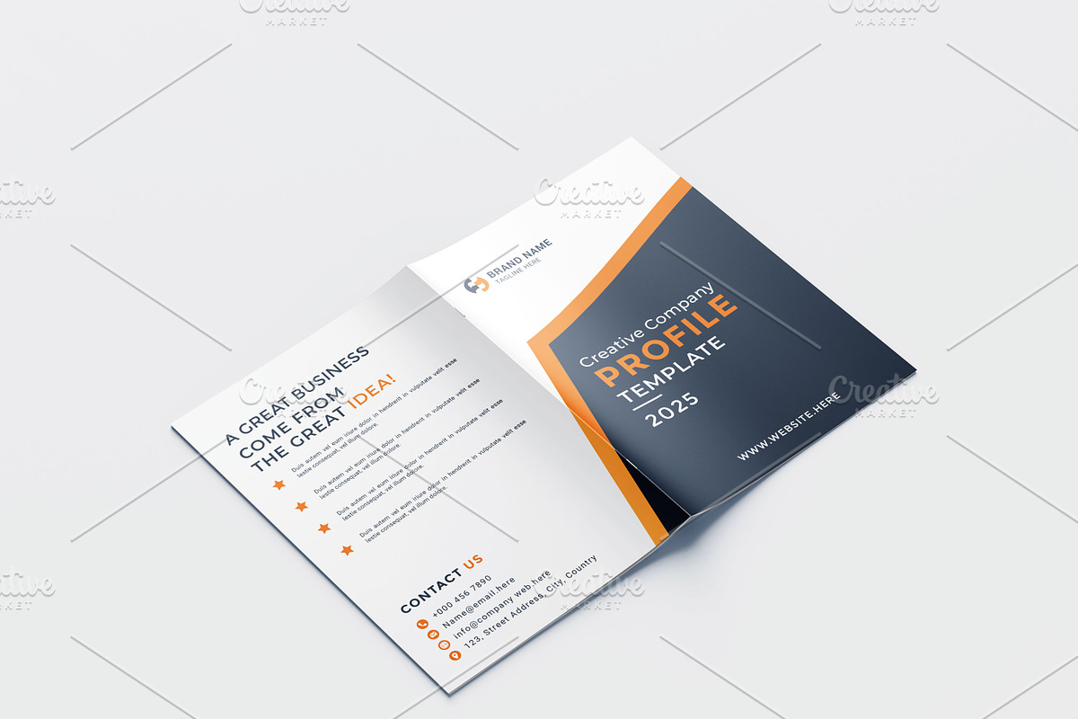 Company Profile | Brochure Template, a Brochure Template by MD Foysal Hossain (Photo 2 of 9)