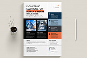 Engineering Solution for Power, a Flyer Template by MightyDesign (Thumbnail 1 of 8)