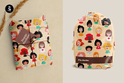 Girl Power, Diversity Pattern Design, a Pattern Graphic by Pia Kolle (Thumbnail 2 of 7)