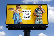 Outdoor Billboard Mockup Template, an Advertising Mockup by PaperMoon (Thumbnail 2 of 4)