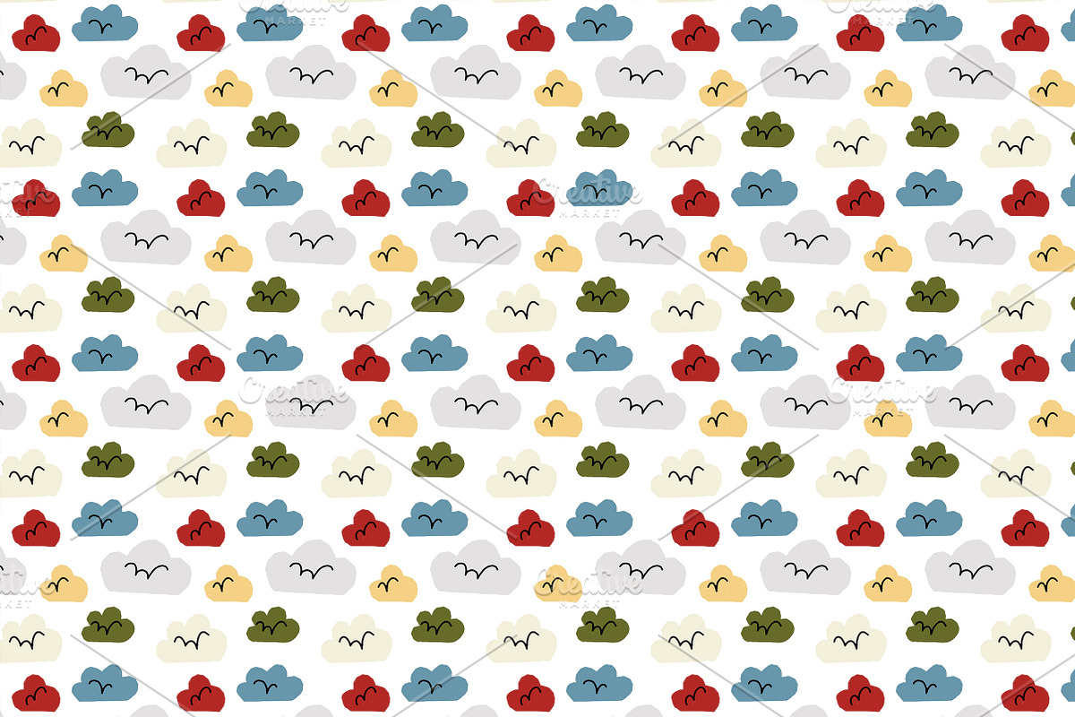 Set of papercut patterns, a Pattern Graphic by Lyolya Profitrolya (Photo 5 of 6)