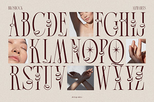 Broshock Typeface