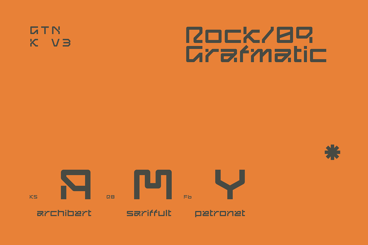 Magtsx Font, a Sans Serif Font by baqoos (Photo 3 of 10)