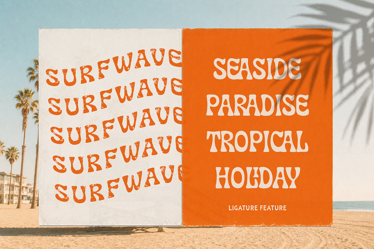 Laguna Tropic – Tropical Font Duo, a Serif Font by Edignwn Type (Photo 8 of 12)