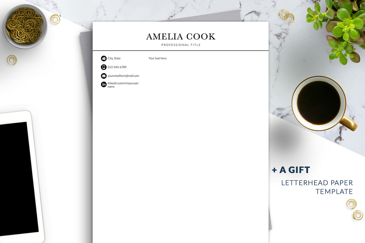 Modern Simple CV Resume Template, a Resume Template by BestResumes.Co (Photo 4 of 8)