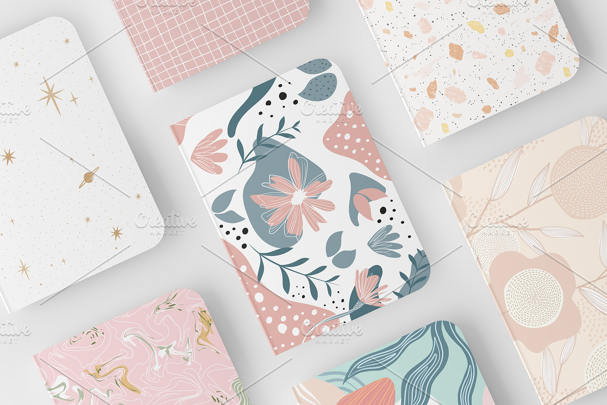Aesthetic KDP Journal Cover Bundle, a Stationery Template by MP Vault (Photo 2 of 3)