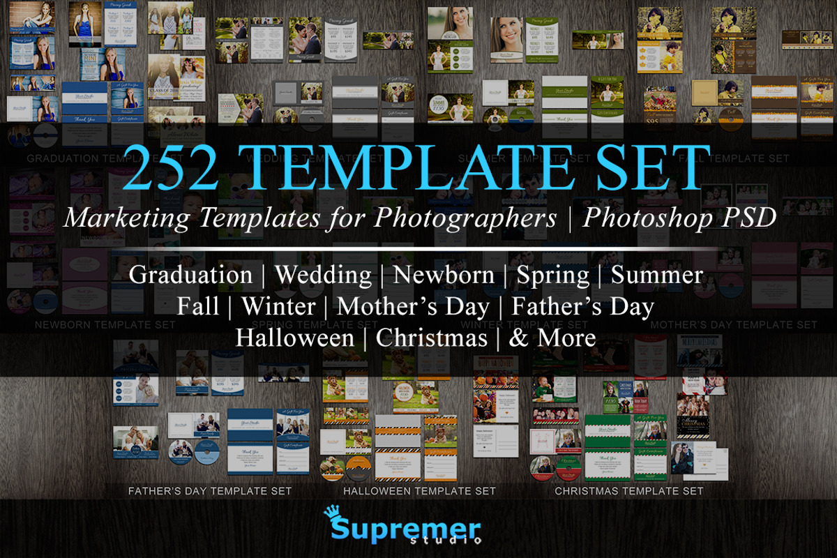 Photography Marketing Template Set, a Flyer Template by Supremer Studio (Photo 1 of 20)