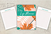 Printable Life Planner Template, a Stationery Template by Design House (Thumbnail 4 of 8)