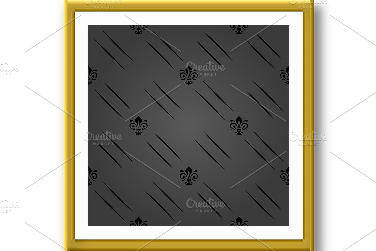 Seamless Vector Pattern With Royal, a Pattern Graphic by FineArtStudio (Photo 3 of 3)