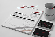 Black Corporate Identity, a Stationery Template by Marvel (Thumbnail 3 of 4)