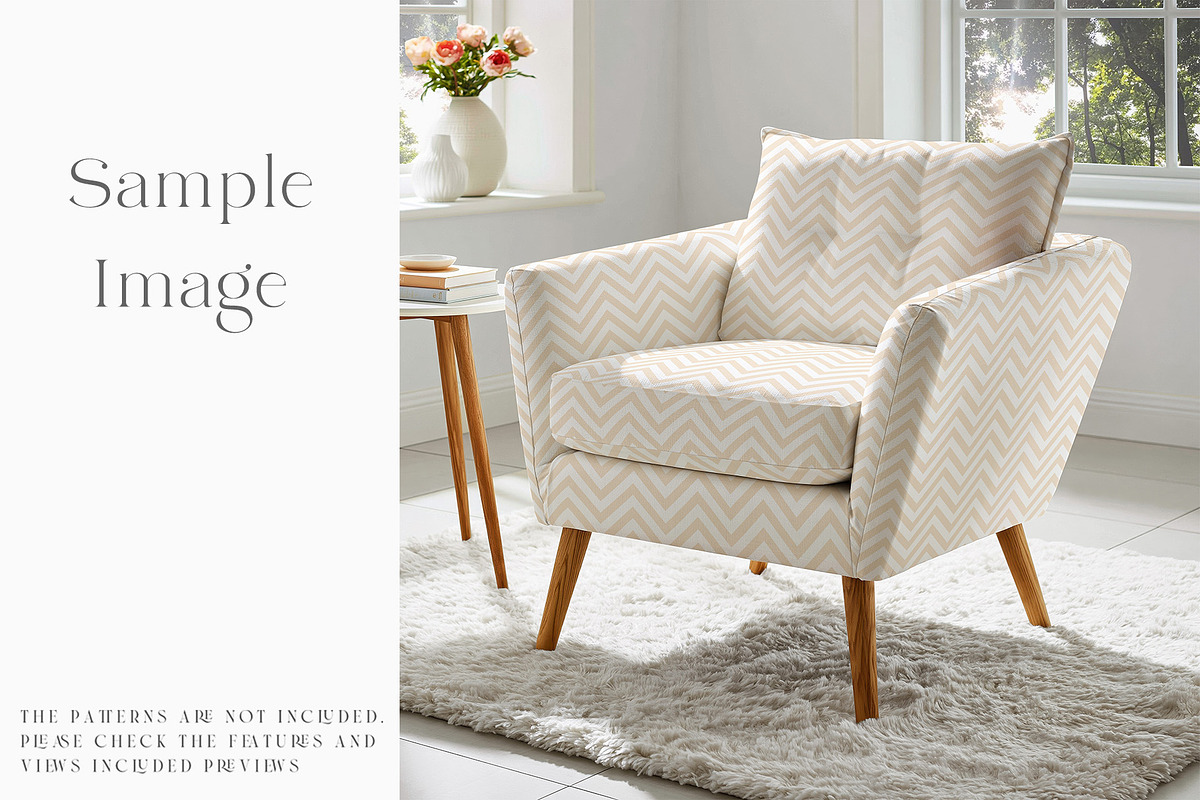 Armchair Upholstery Mockup, a Household Mockup by mock-ups (Photo 11 of 13)