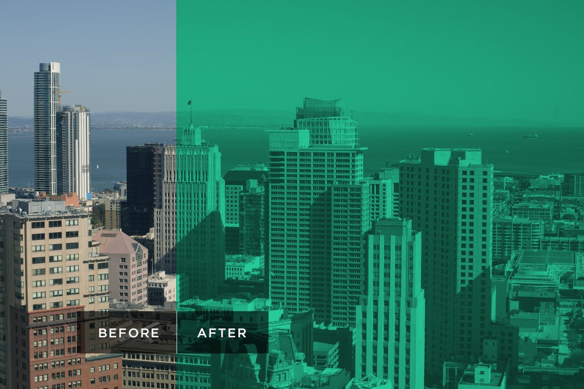 Duotone Photoshop Actions, an Action Add-On by S K Y B O X (Photo 4 of 5)