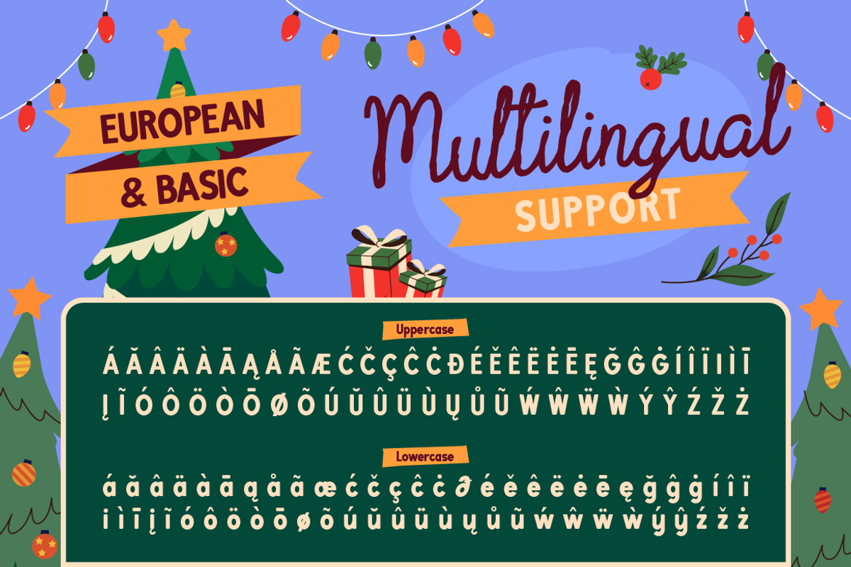 HollyBells – Christmas Sans & Script, a Sans Serif Font by Burntilldead (Photo 11 of 12)