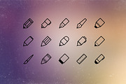 Writing Implements Icon Set, an Icon by Medialoot (Thumbnail 2 of 5)