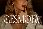 Gesmofa - Modern Cinematic Font, a Serif Font by QR Design Studio (Thumbnail 1 of 15)