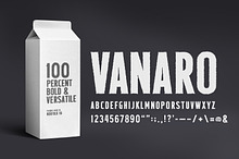 VANARO - Sans Serif Display Font