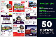 Estate | 50 Posts | Insgram Posts, a Social Media Template by Mohammad Sarfaraz (Thumbnail 2 of 11)