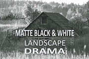 10 Matte B & W Landscape Drama, a Preset Add-On by Timeless Presets (Thumbnail 1 of 17)