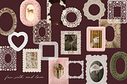 Boutique Frame Library. Lace & Paper, an Object Graphic by Lidberia (Thumbnail 3 of 10)