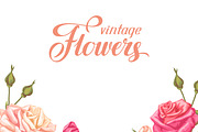 Sards with vintage roses., a Card Template by incomible (Thumbnail 3 of 3)
