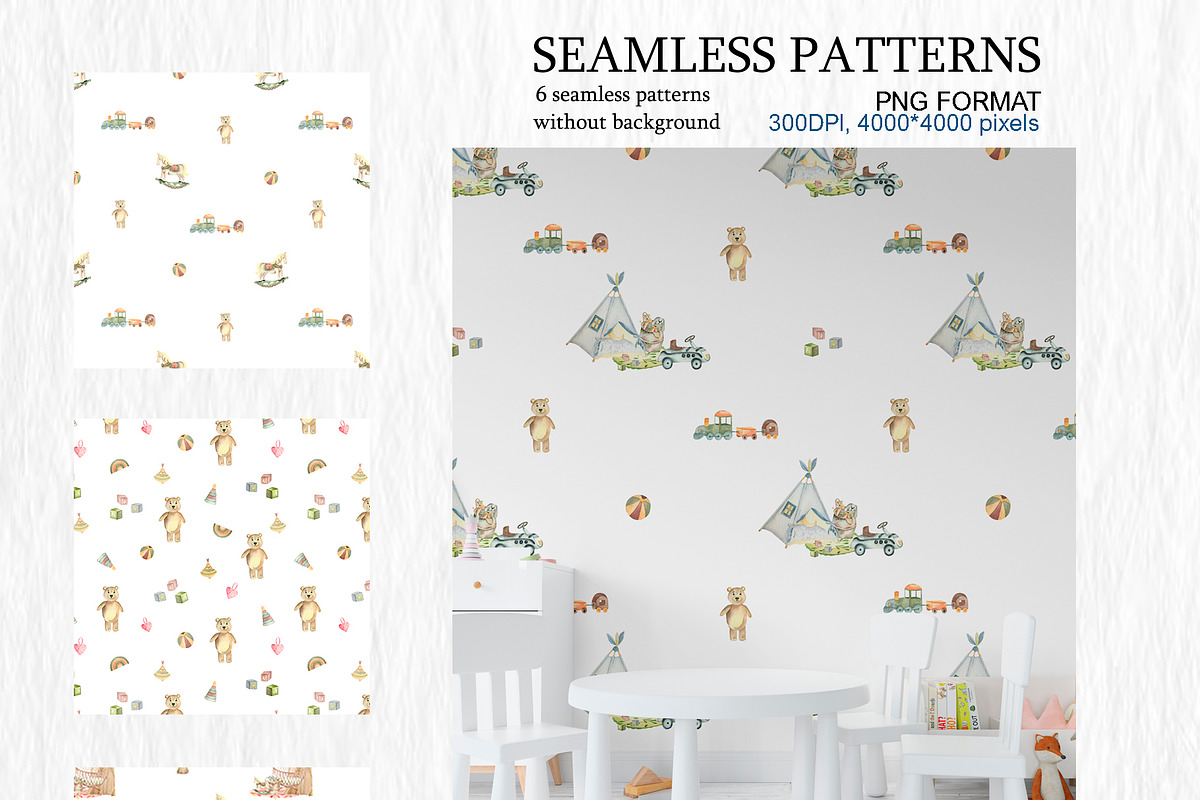 Design of childrens room, an Object Illustration by Watercolor arts (Photo 5 of 7)