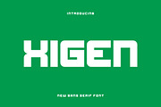 Xigen, a Sans Serif Font by riotama85 (Thumbnail 1 of 5)