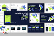Government Data Mapping PowerPoint, a Presentation Template by Loin Studio (Thumbnail 1 of 4)