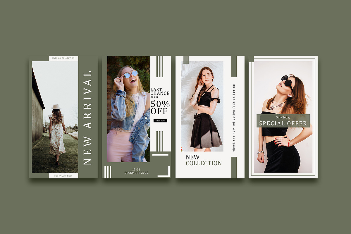 Fashion Summer Instagram, a Social Media Template by Teweka Template (Photo 3 of 4)