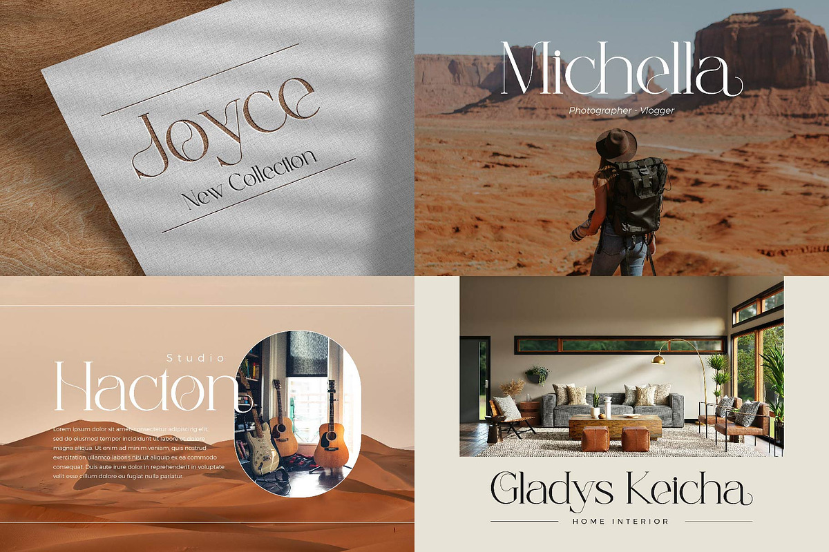 Modern & Elegant Font Bundle, a Serif Font by Aqeel_Art