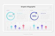 Graphs & Pie Chart PowerPoint, a Presentation Template by Pixslides (Thumbnail 7 of 8)
