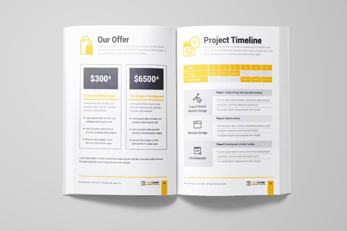 Web Proposal | Design & Development, a Stationery Template by ContestDesign (Photo 6 of 9)