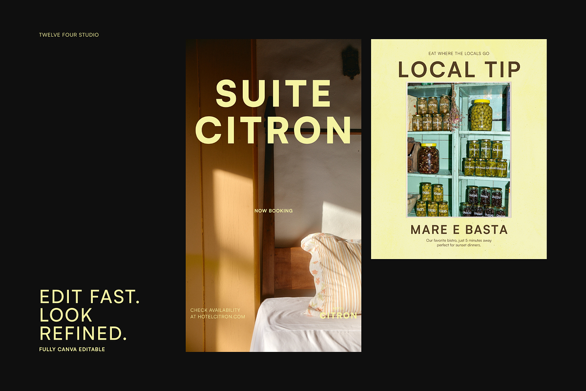 Canva Templates for Boutique Hotels & Airbnb Hosts preview 2