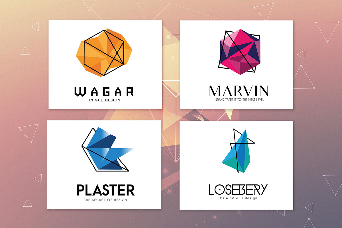 Futuristic & Geometric Logos Bundle, a Branding & Logo Template by AN Productions (Photo 37 of 47)