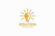 Solution Light Bulb Key Logo Design, a Branding & Logo Template by Signatoro (Thumbnail 3 of 3)