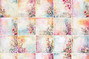 Floral Distressed Backgrounds, a Decorative Illustration by pictures for you (Thumbnail 11 of 36)