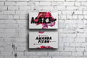 Makeup Artist - Business Card 68, a Business Card Template by Cooledition (Thumbnail 3 of 5)