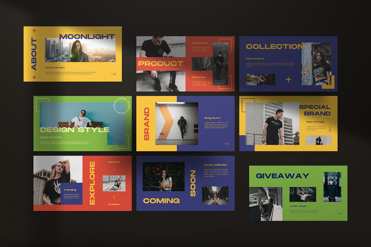 Moonlight Creative Keynote, a Presentation Template by Portocraft (Photo 4 of 9)