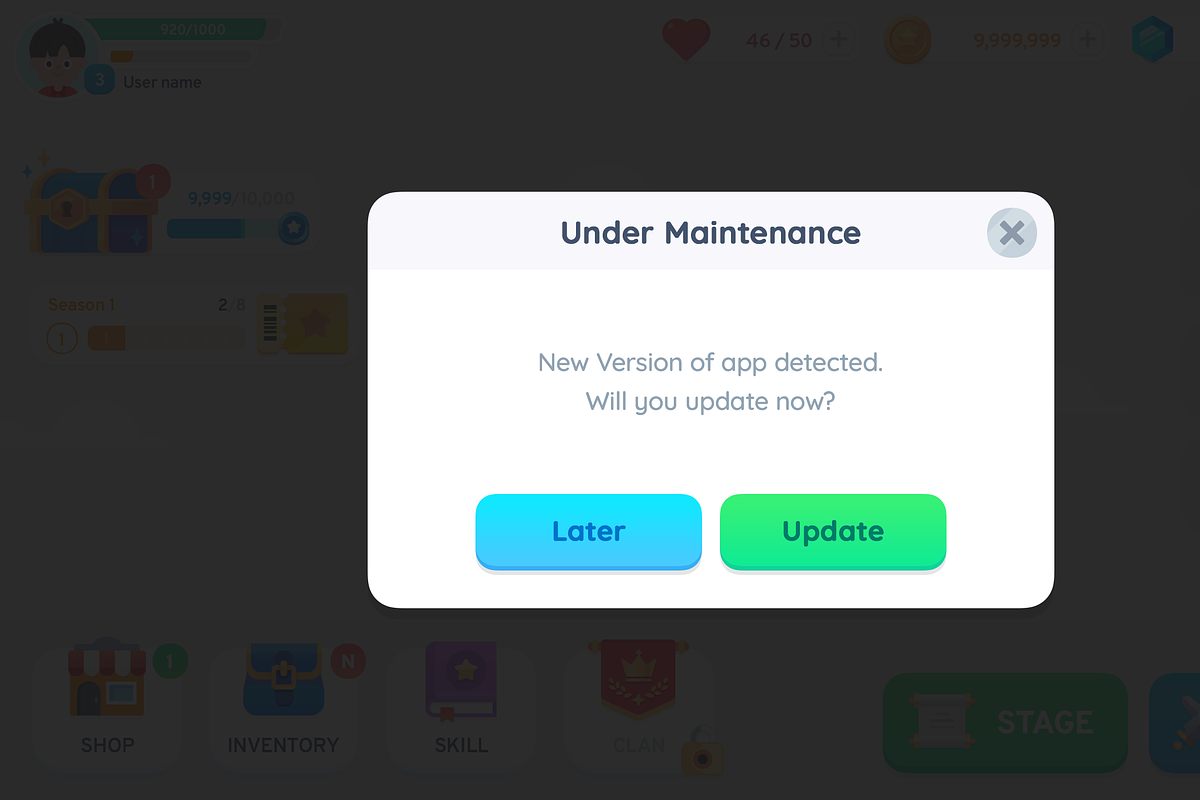 GUI Pro - Simple Casual, an UI Kit Template by LAYERLAB (Photo 106 of 108)