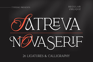 Satreva Nova Serif Font