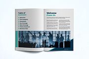 Company Profile Template, a Brochure Template by UnicodeID (Thumbnail 3 of 12)