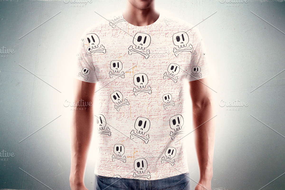 Fun Skull Patterns, a Pattern Graphic by Luis Quesada Design (Photo 2 of 2)