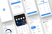 Hawk Money - Banking App UI Kit, an UI Kit Template by iDoodle Studio (Thumbnail 4 of 4)