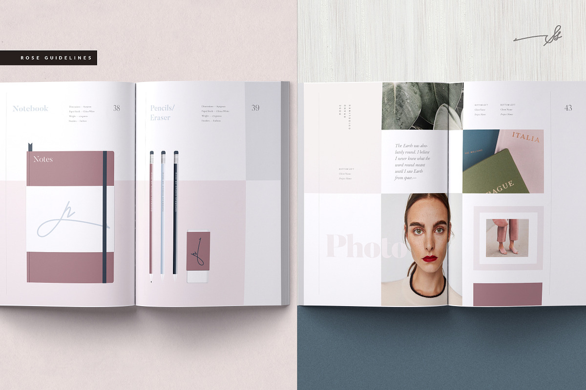 ROSE — Brand Guidelines, a Brochure Template by Studio Standard (Photo 2 of 16)