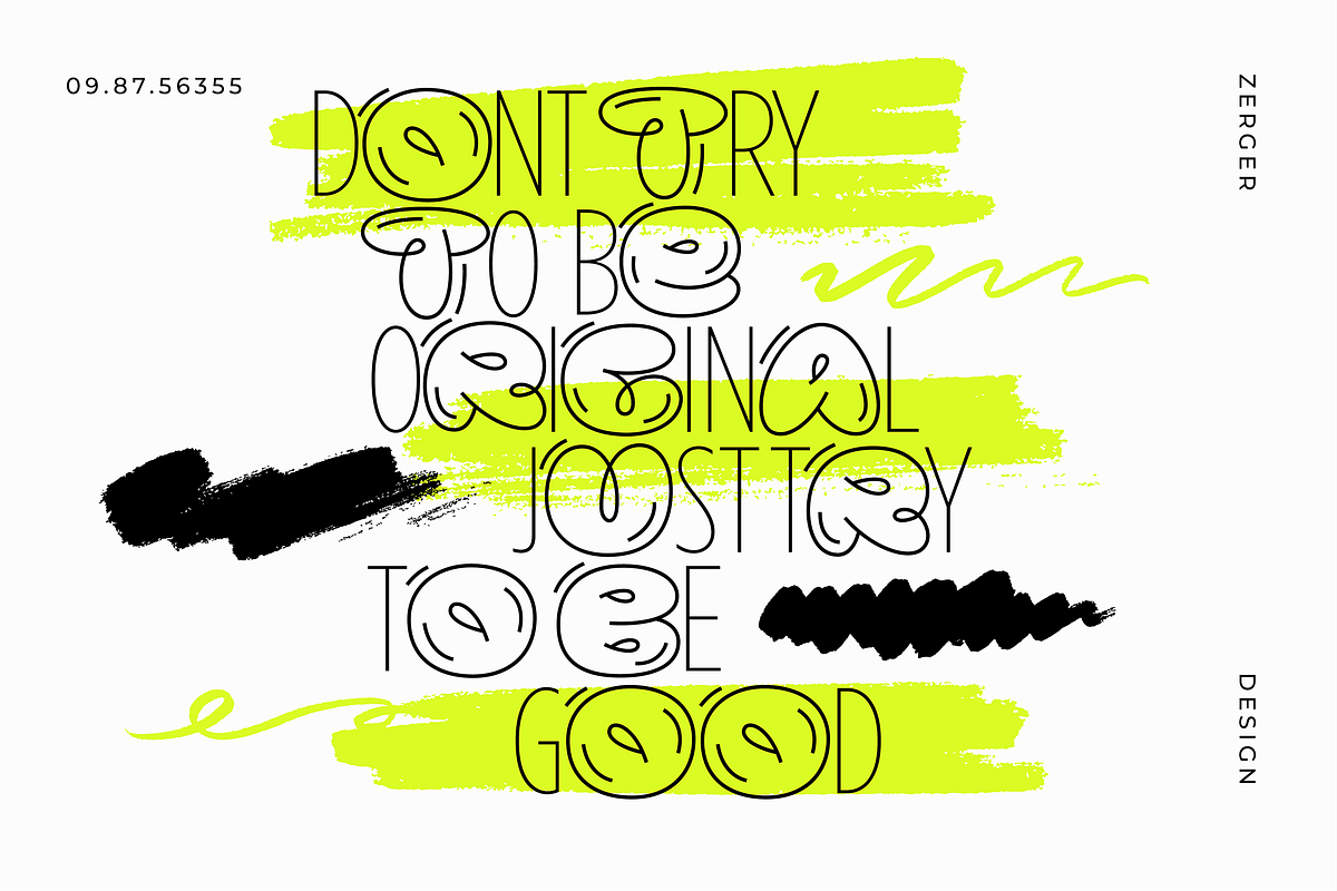 tompok font, a Handwritten Font by Visio studio (Photo 5 of 10)
