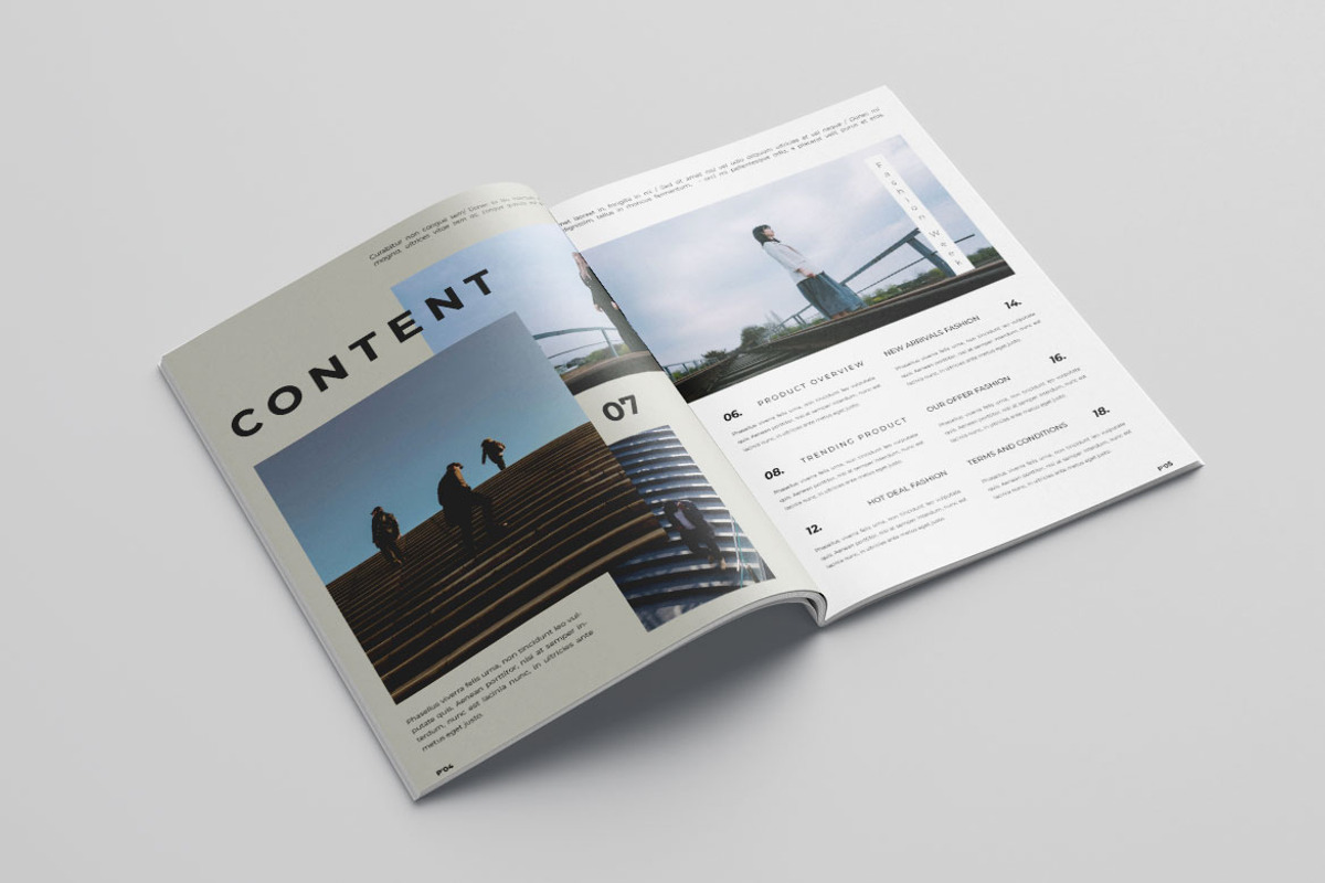 Fashion Catalog Vol.8, a Brochure Template by Bewalrus Studio (Photo 4 of 11)