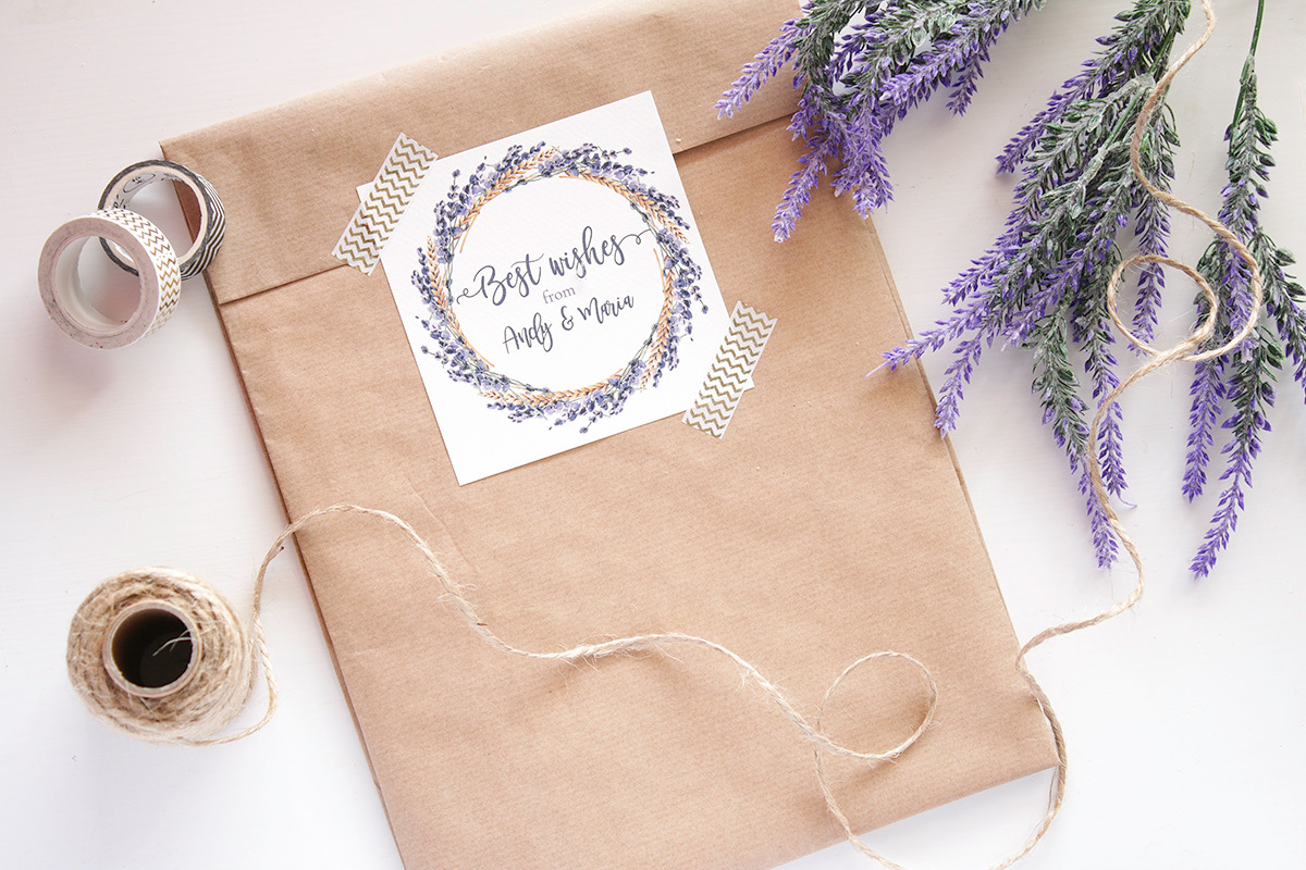 Lavender Watercolor Set Clipart, a Decorative Illustration by Sha1nee (Photo 6 of 8)