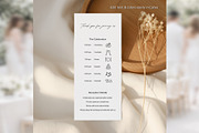 Elegant Wedding Program Canva bd008, a Card Template by TyphoonStudio (Thumbnail 6 of 10)