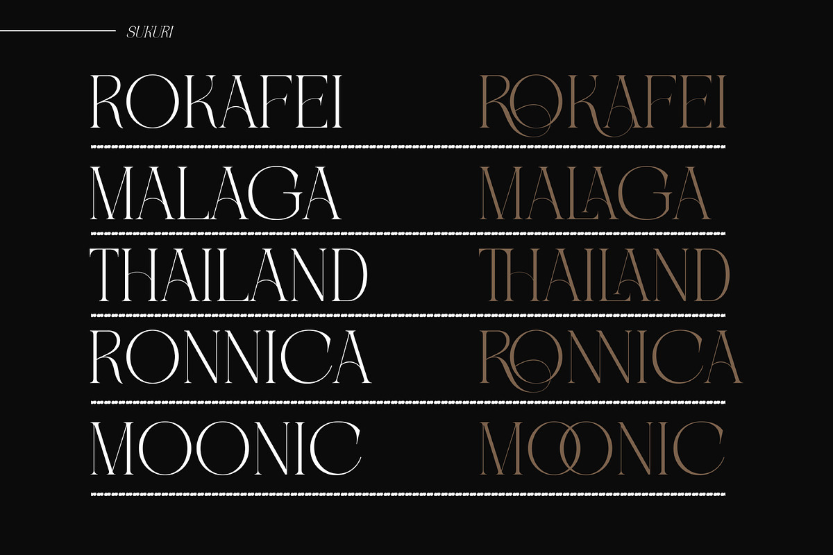 Sukari - Luxury Font, a Serif Font by Salamahtype (Photo 6 of 10)